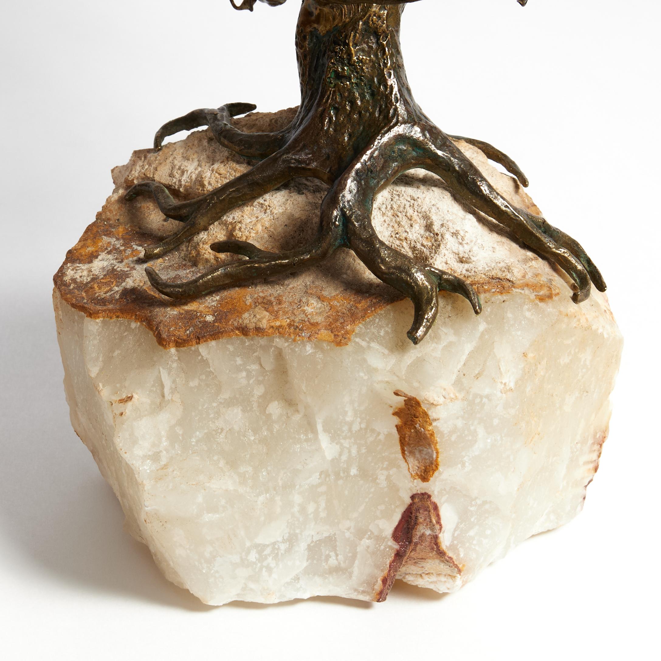 Mid Century Modern Tree Sculpture by Curtis Jere For Sale 8