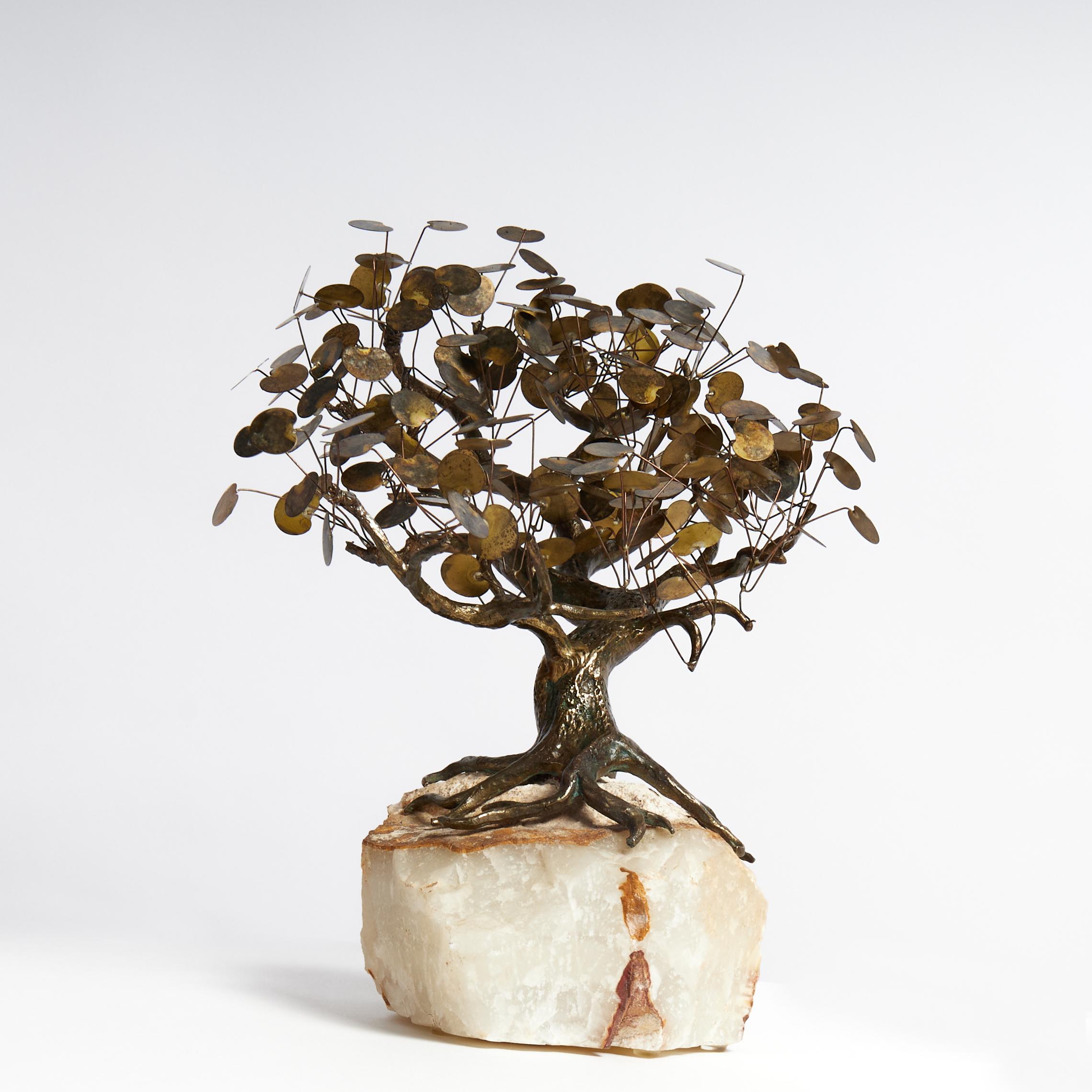 Albero scultura del Mid Century Modern di Curtis Jere