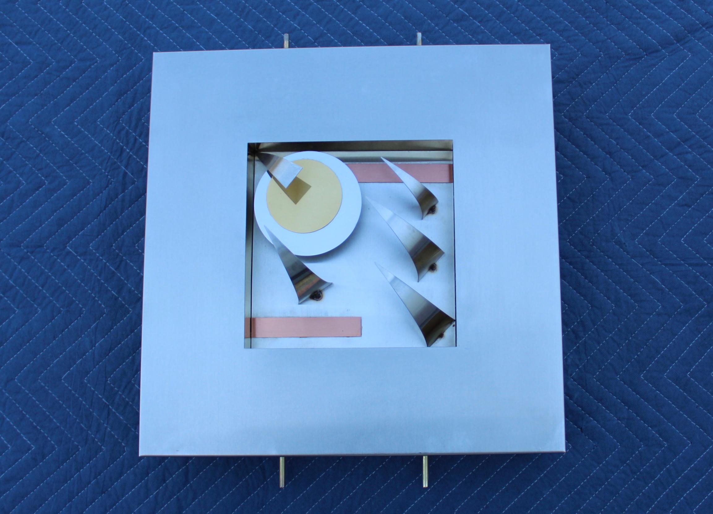 Curtis Jere Cajas de Sombras Obra de Arte Moderna para Pared finales del siglo XX