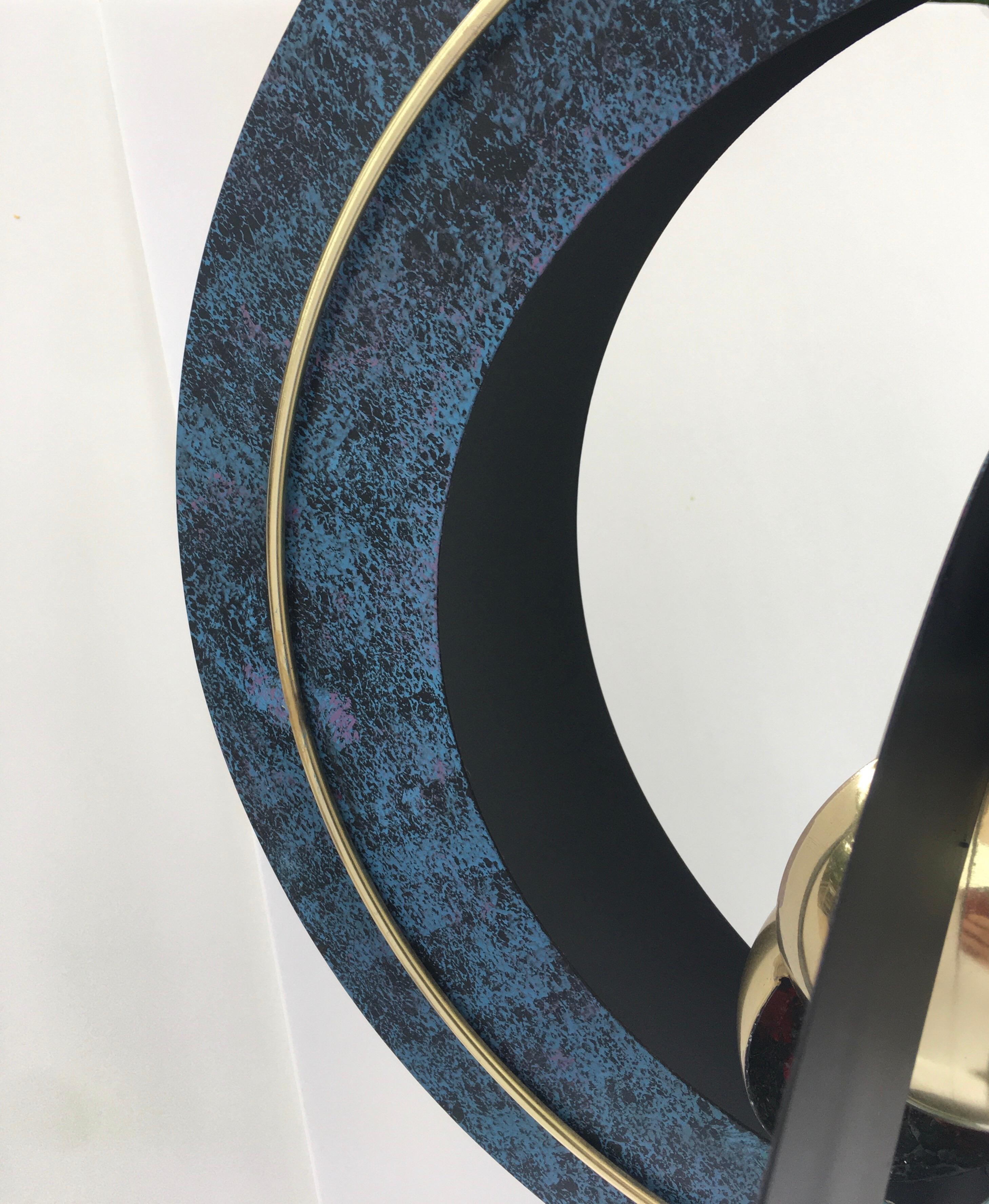Curtis Jere Sphere and Circle Table Sculpture, 1990s 4