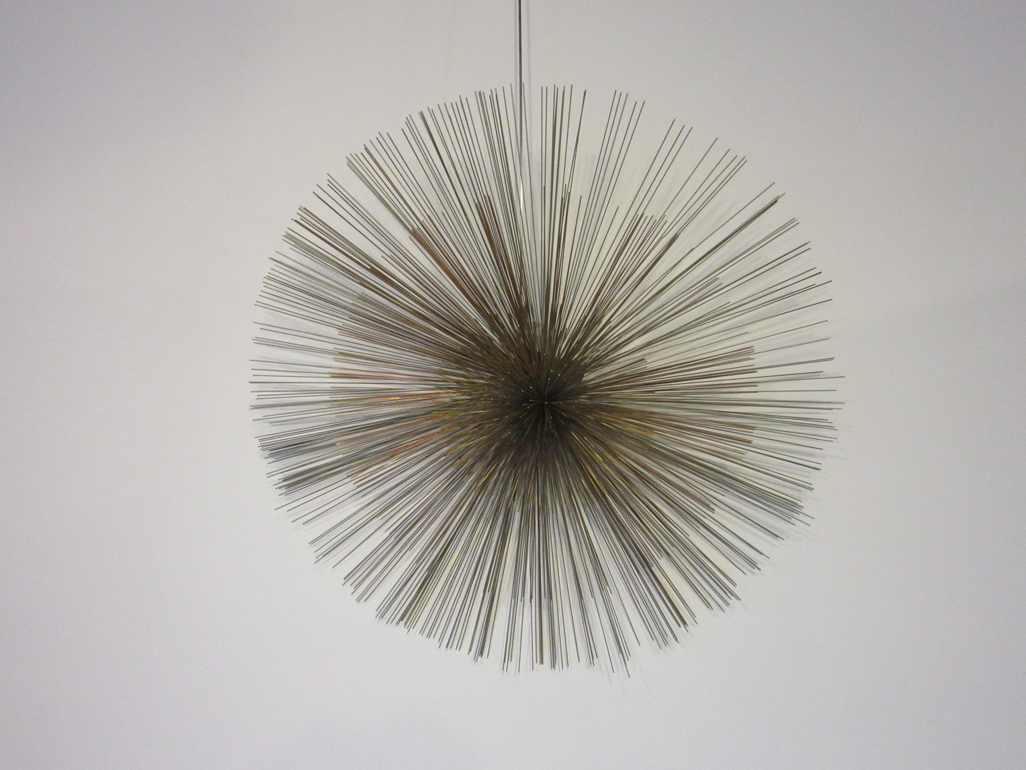 Metal Curtis Jere Starburst Wall Sculpture