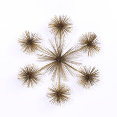 Curtis Jere Style Mid Century Pom Urchin Sculpture