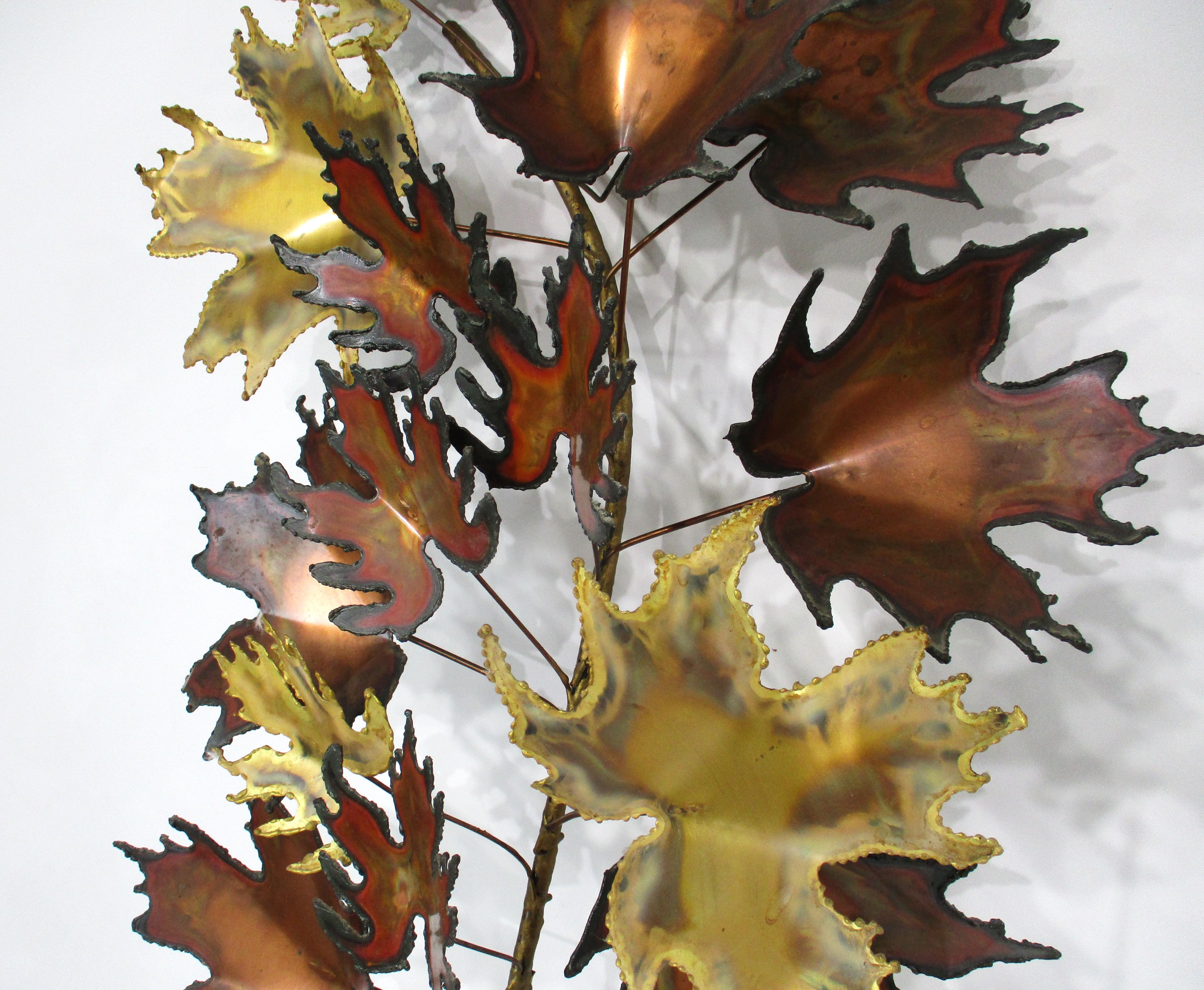 Curtis Jere Escultura de Pared de Hoja de Metal Brutalista Cortada con Soplete en Bueno estado para la venta en Cincinnati, OH