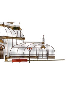 Curtis Jere Wall Sculpture Conservatory of Flowers Architectural Wall Art