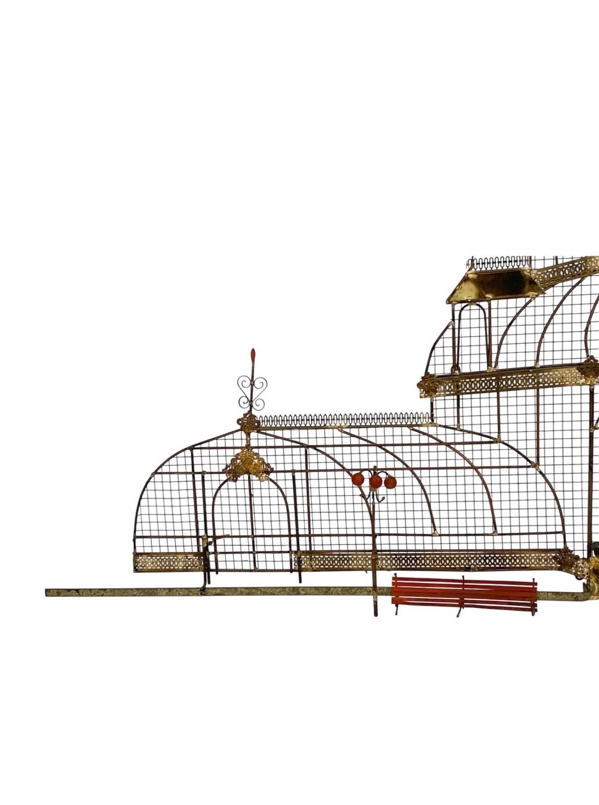 Mid-Century Modern Sculpture murale de Curtis Jere Conservatoire de fleurs Art mural architectural en vente