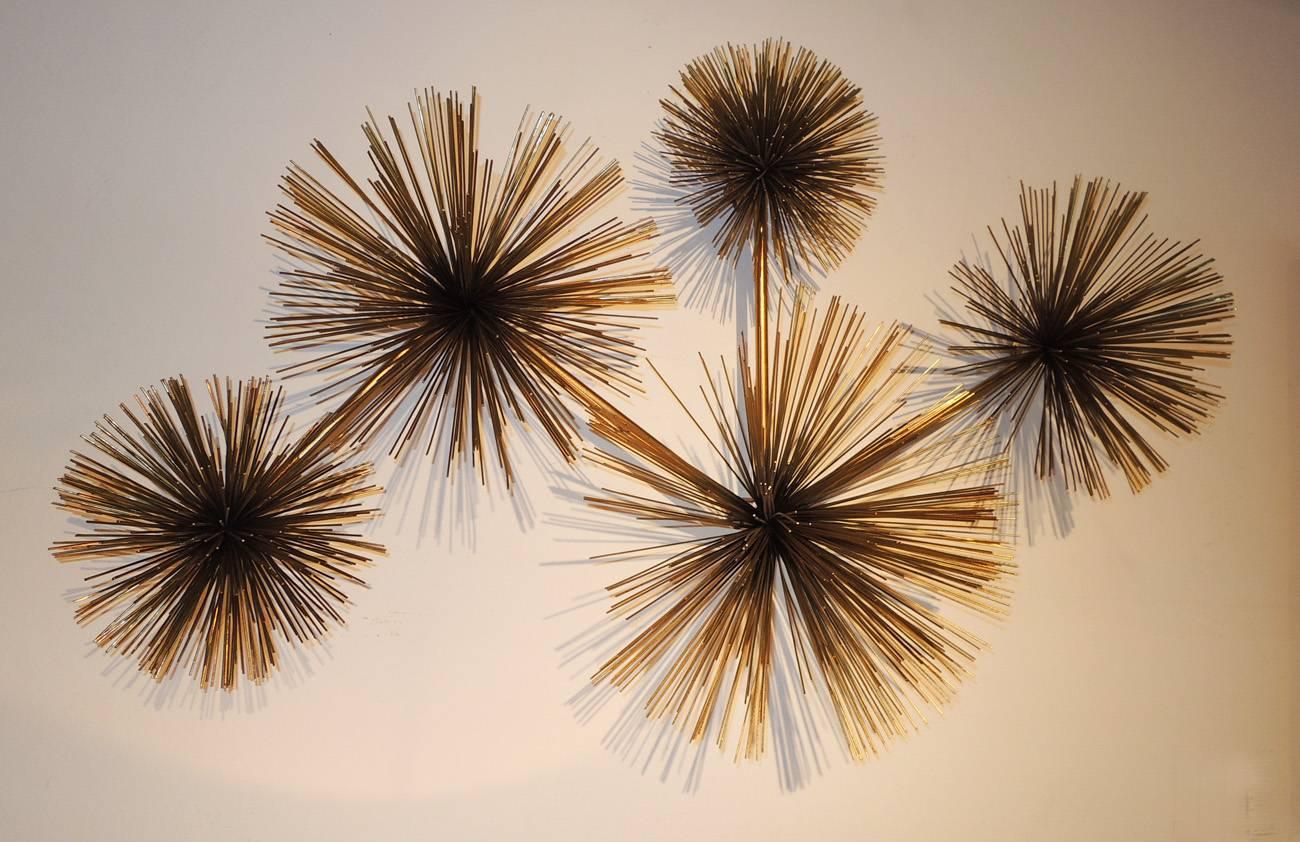 Curtis Jere Wall Sea Urchin Sculpture In Excellent Condition In Washington, DC