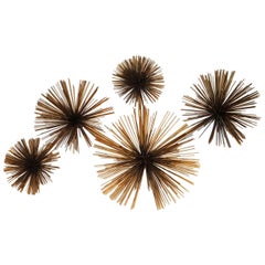 Curtis Jere Wall Sea Urchin Sculpture