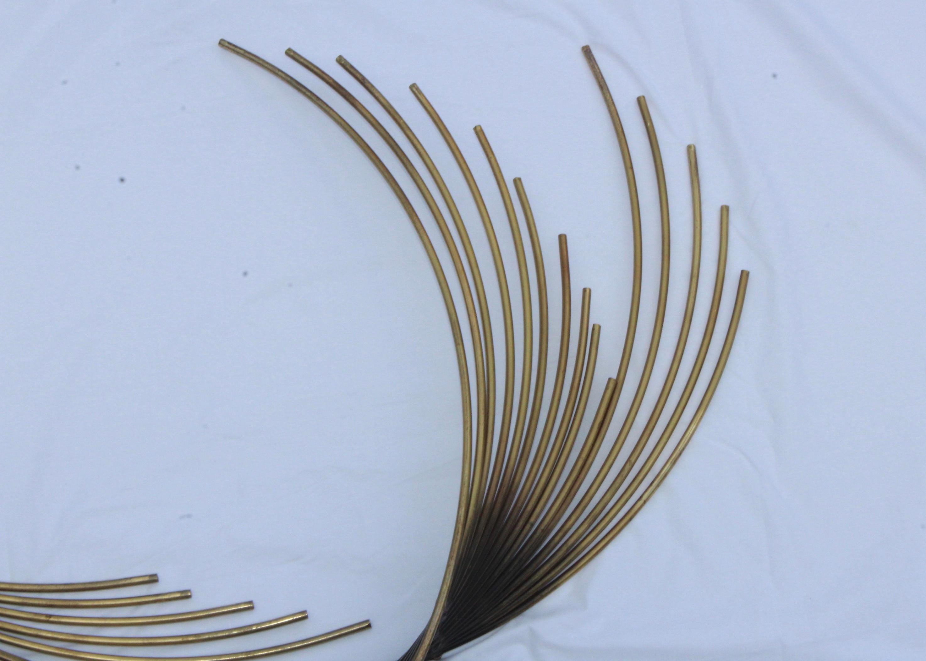 Mid-Century Modern Curtis Jere Wave Wall Sculpture