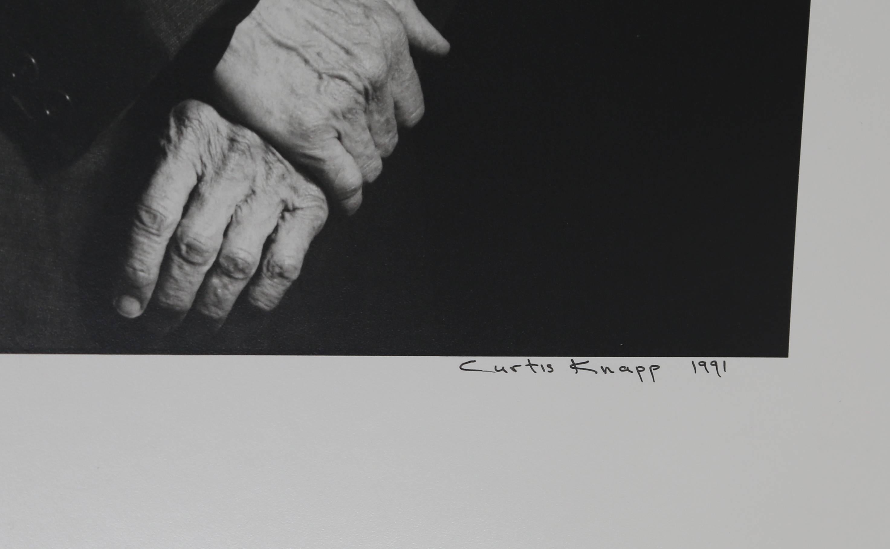 Roy Lichtenstein, foto stampata in argento su carta in fibra di Curtis Knapp in vendita 2