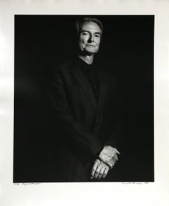 Vintage Roy Lichtenstein Photo Portrait by Curtis Knapp