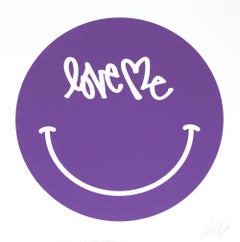 Love Me by Curtis Kulig (hand signed Curtis Kulig Love Me screen print)