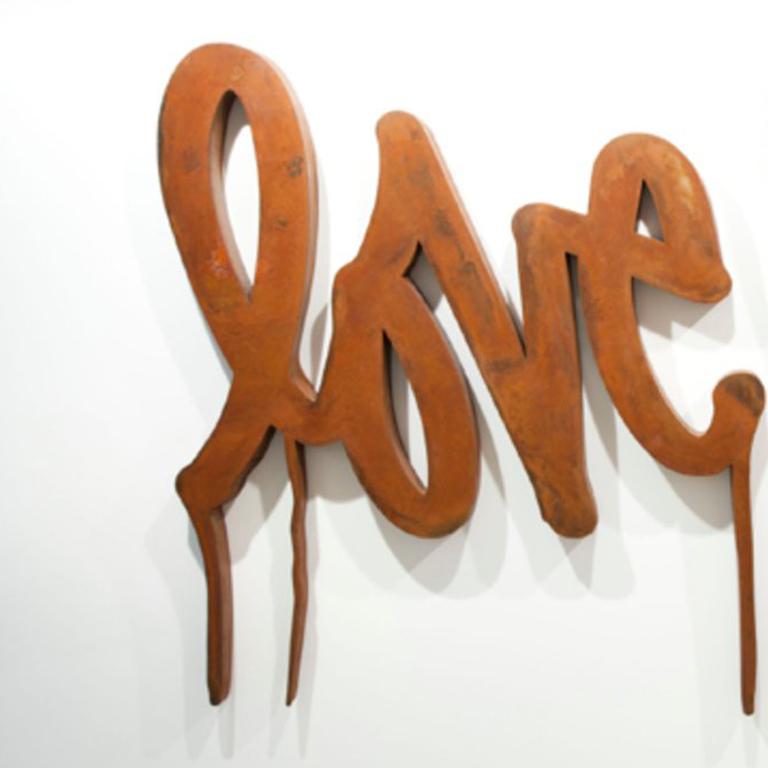 Love Me - Sculpture by Curtis Kulig