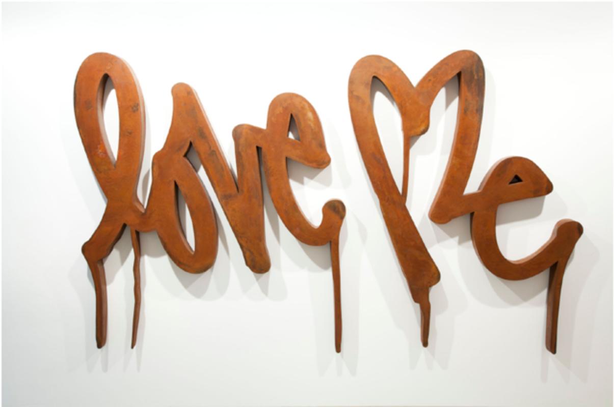 Curtis Kulig Figurative Sculpture - Love Me
