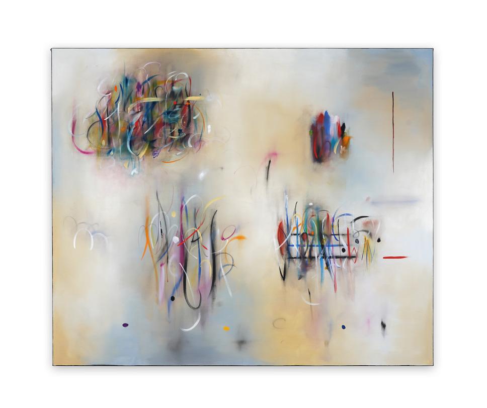 Curtis Ripley Abstract Painting - Cinco de Mayo (May 5th)