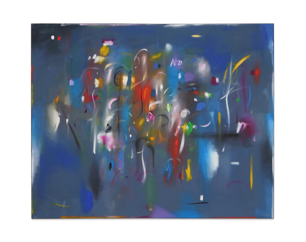 Curtis Ripley Abstract Painting - Evening Symphony