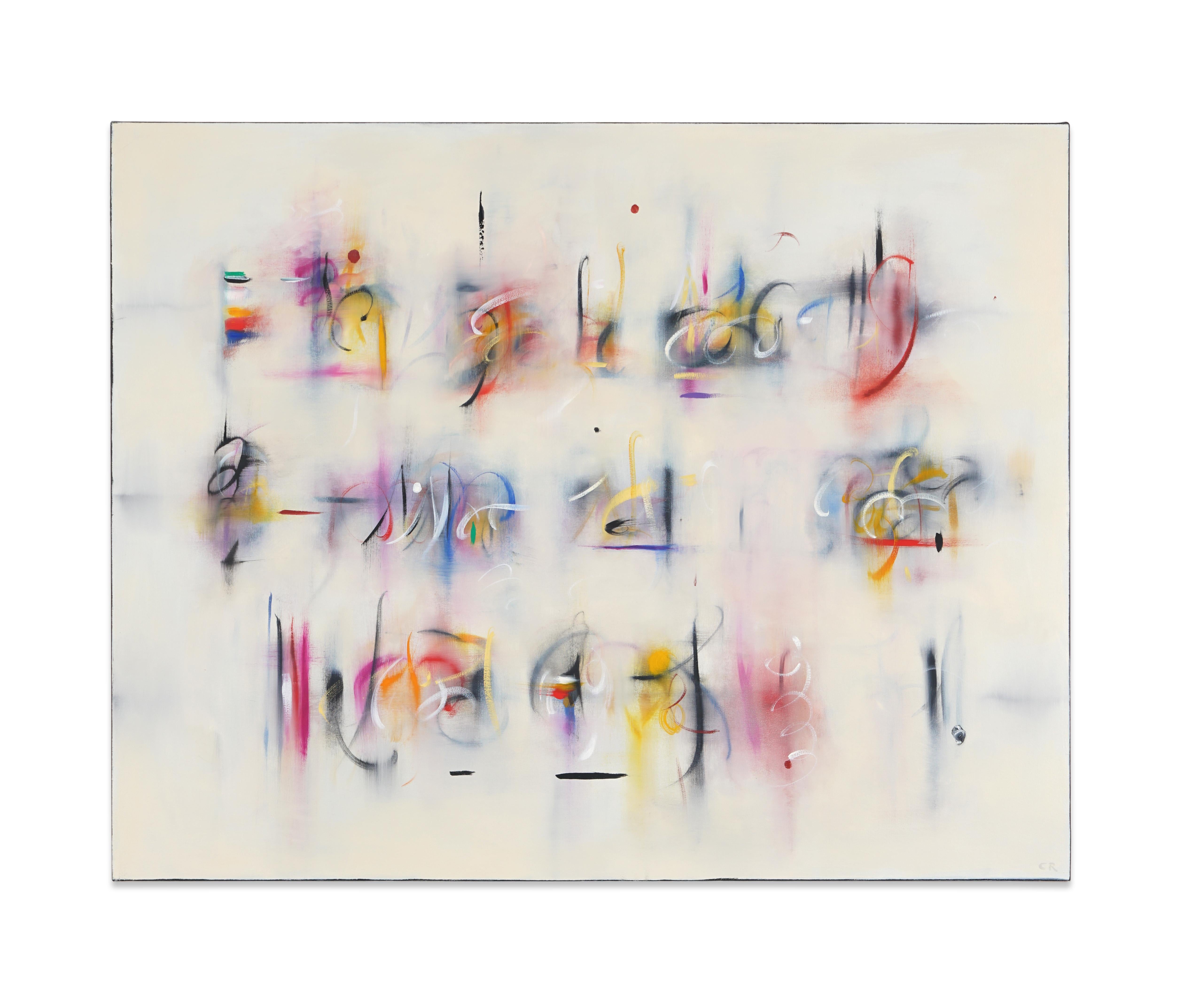Curtis Ripley Abstract Painting - Free Verse