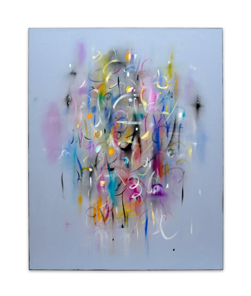 Abstract Painting di Curtis Ripley - Gennaio Light