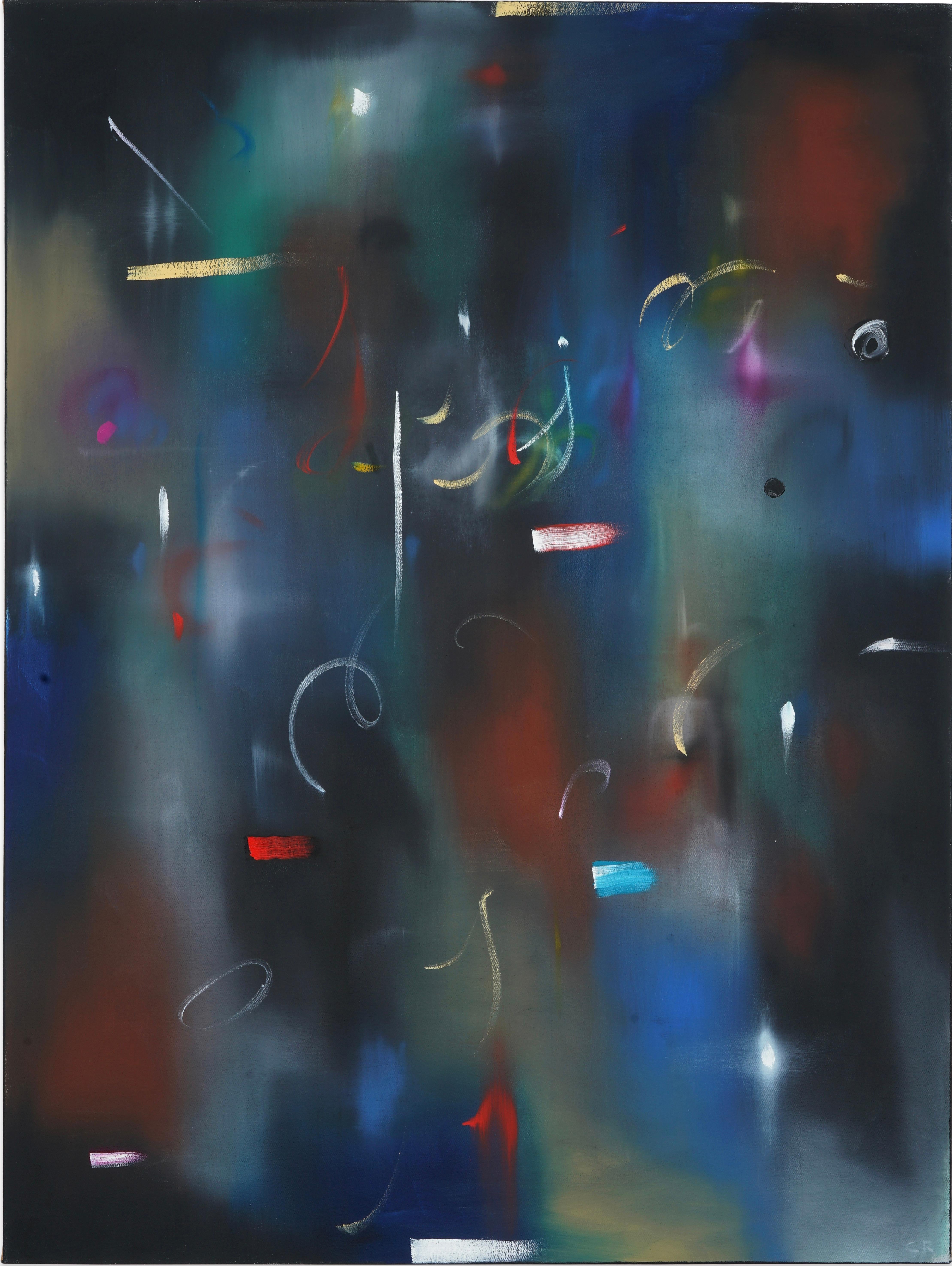 Curtis Ripley Abstract Painting - LA Nocturne #12