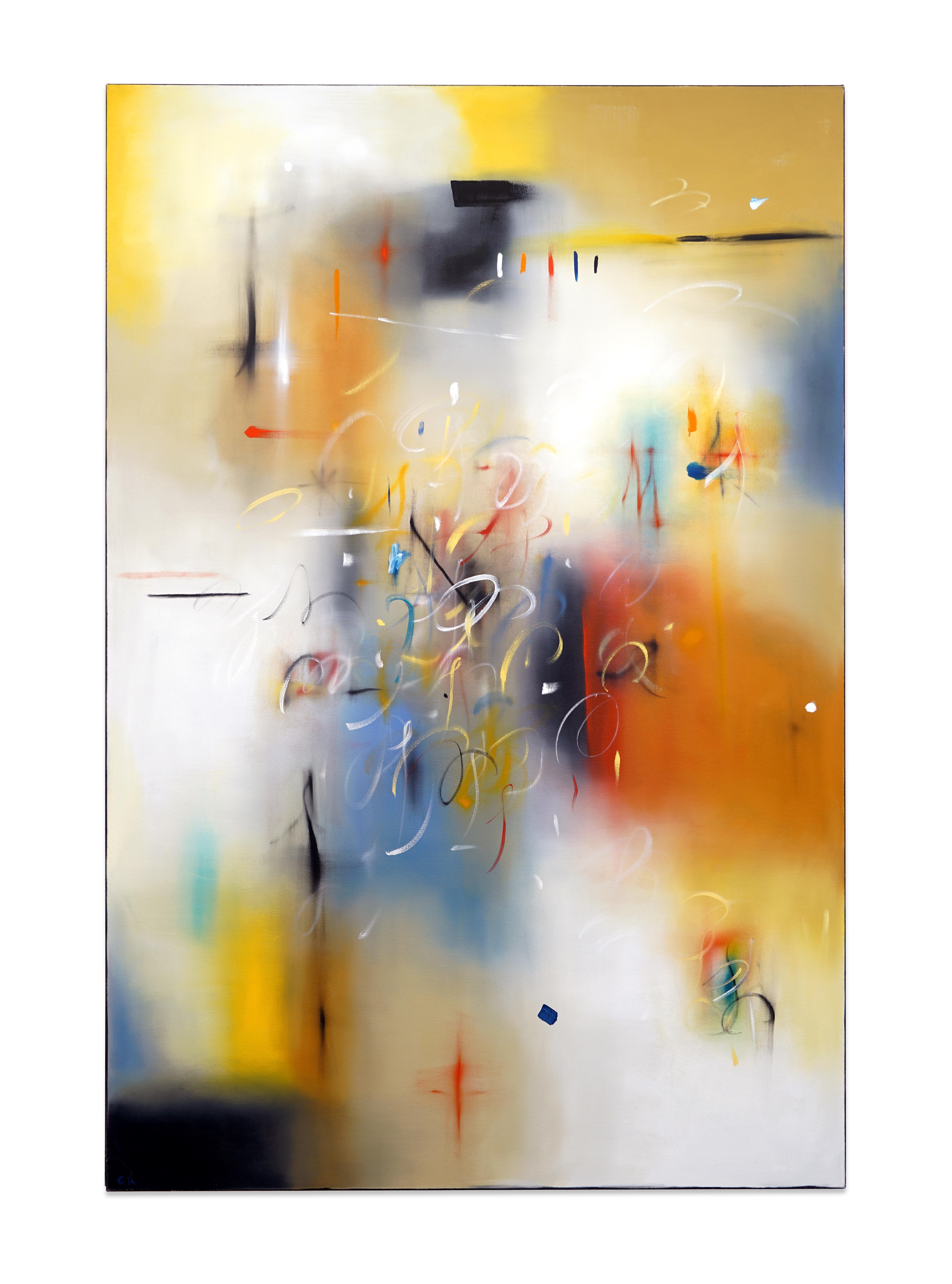 Curtis Ripley Abstract Painting - Mexico City