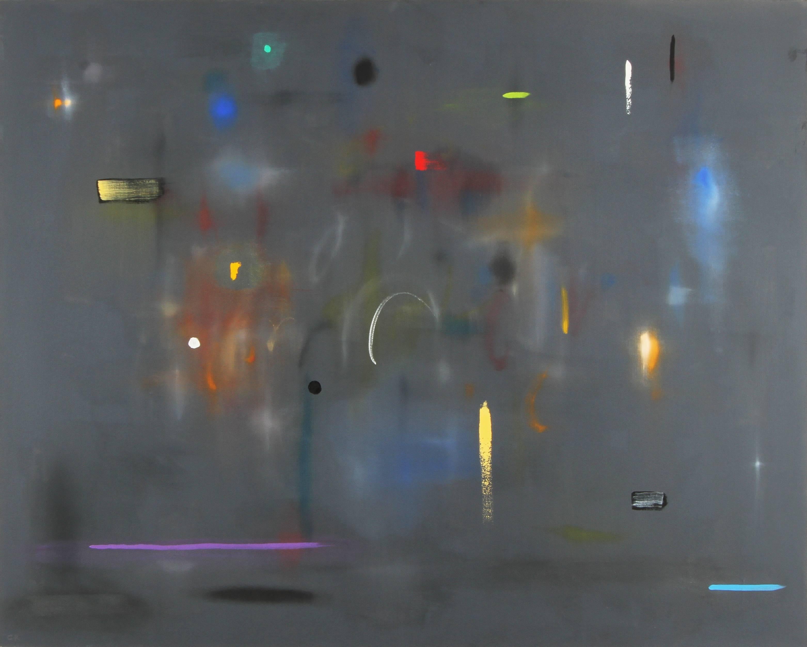 Abstract Painting di Curtis Ripley - Nightfall #10