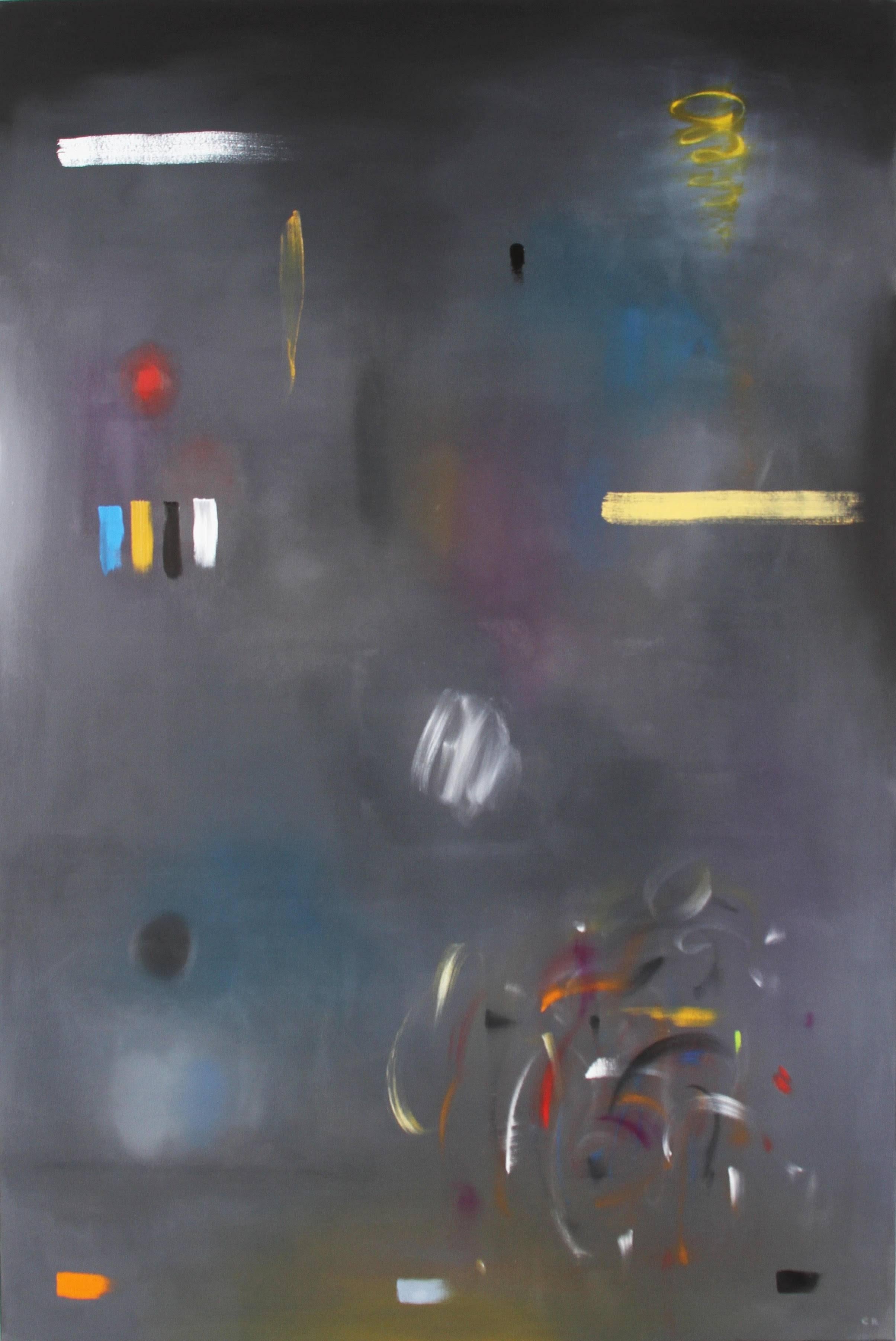 Curtis Ripley Abstract Painting -  Nightfall #11