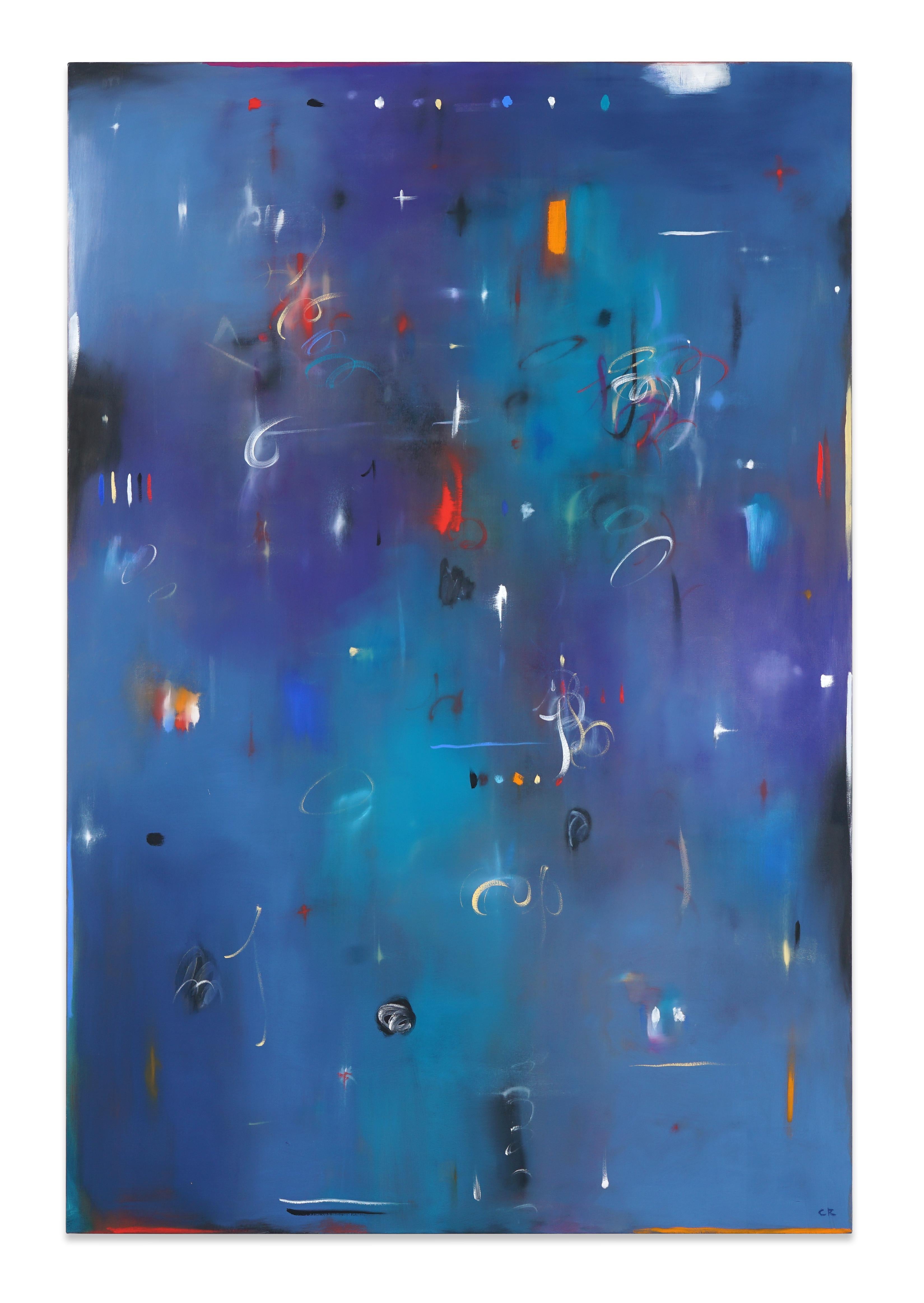 Curtis Ripley Abstract Painting - The Abstract Night
