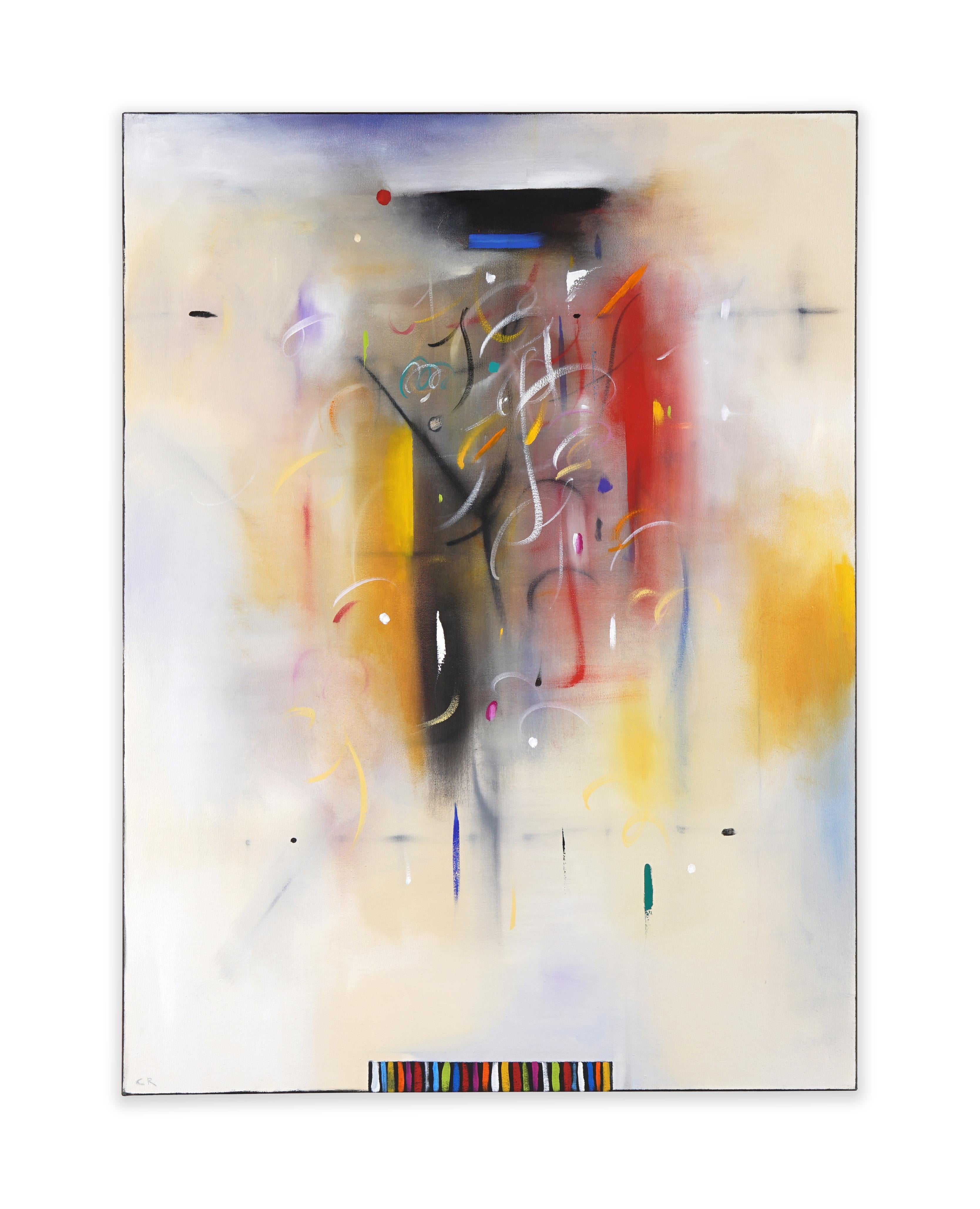 Curtis Ripley Abstract Painting - The Metropolitan