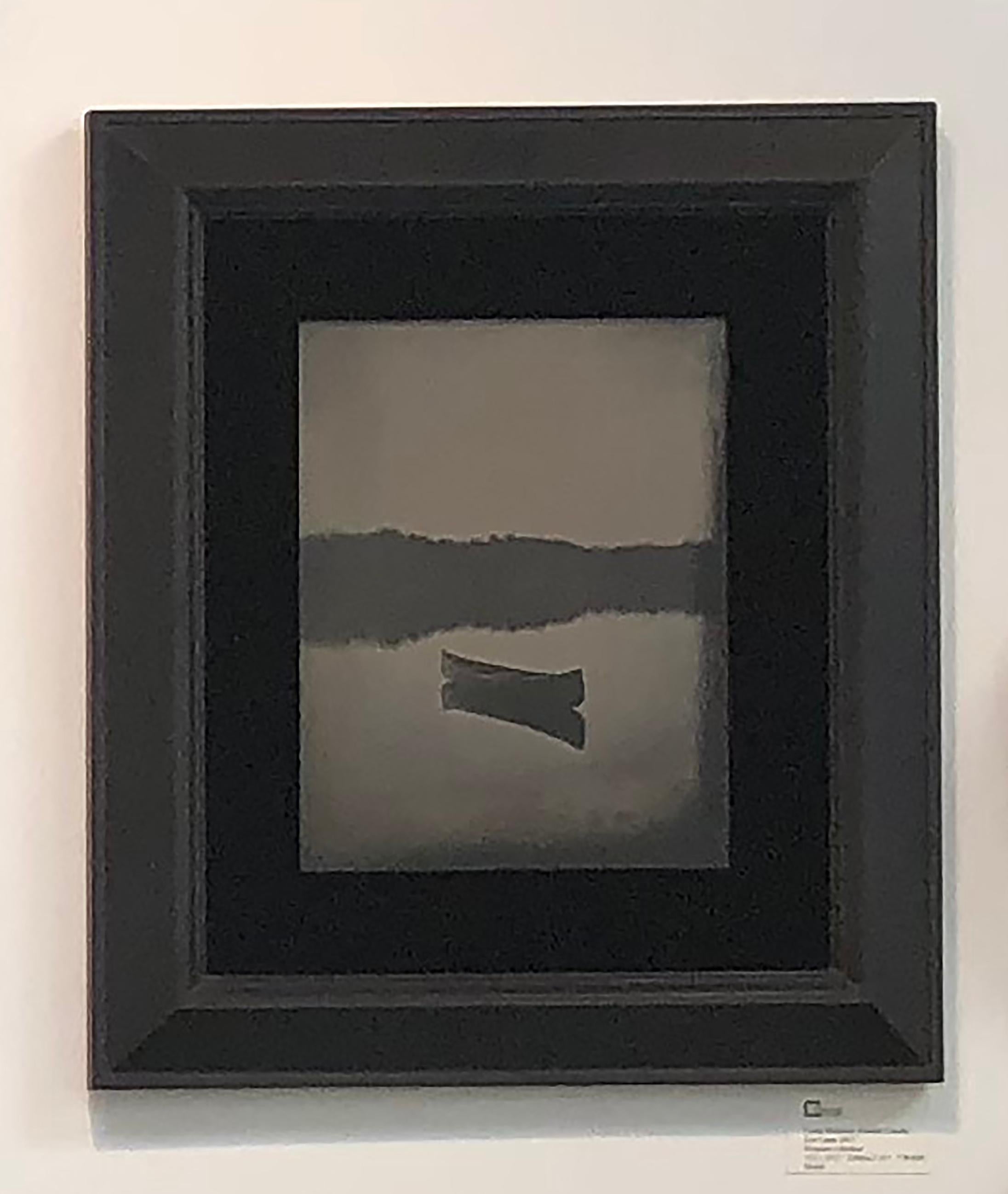 Curtis Wehrfritz, Lost Canoe, wetplate collodion, Framed size: 18.25 x 15