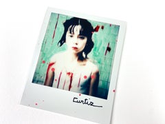 The Beef Sisters - Kate - Unique Polaroid - Contemporary, Youth, Photograph