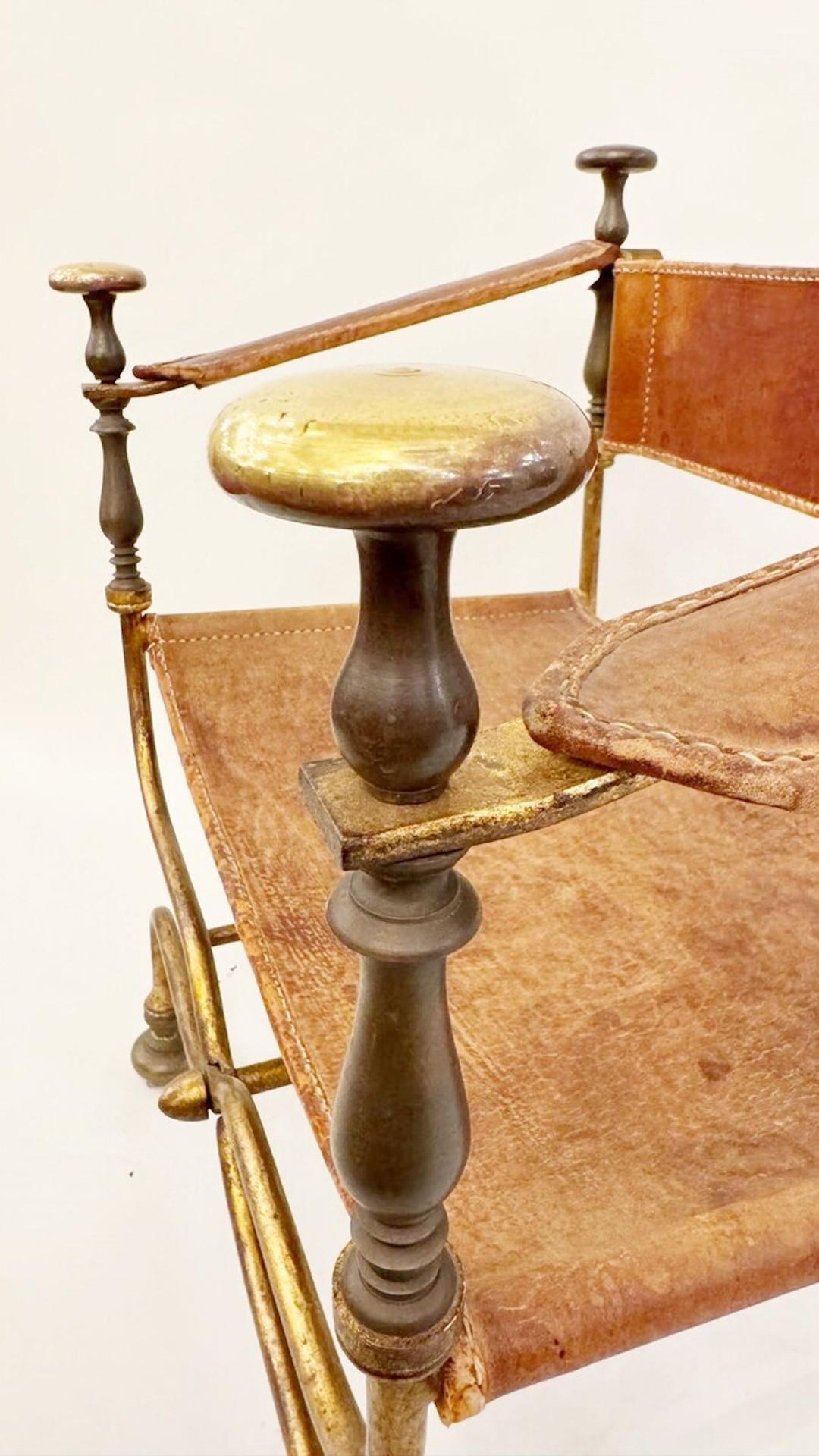 Poltrona Curule, CIRCA 1940 in vendita 5