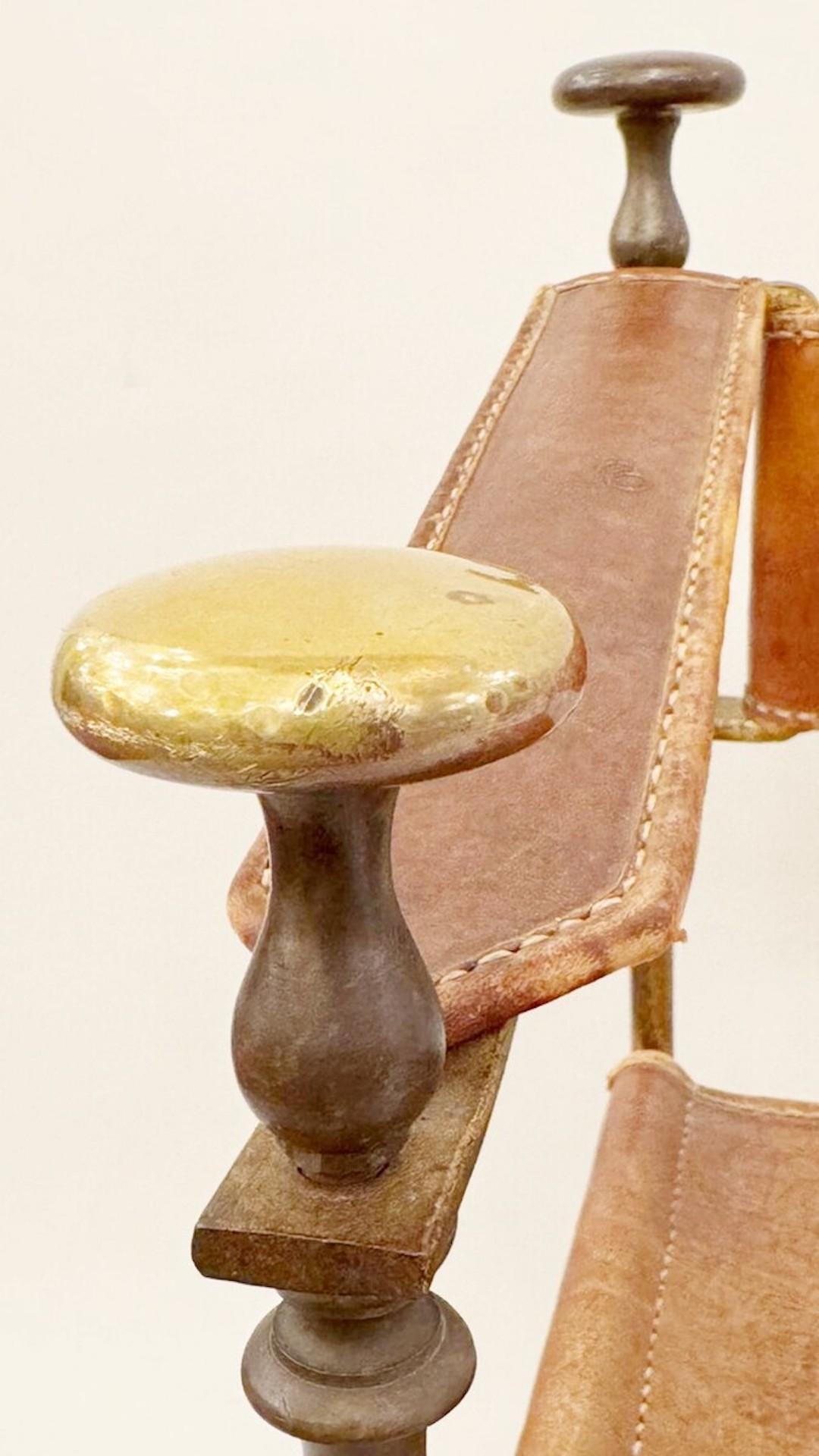 Poltrona Curule, CIRCA 1940 in vendita 3