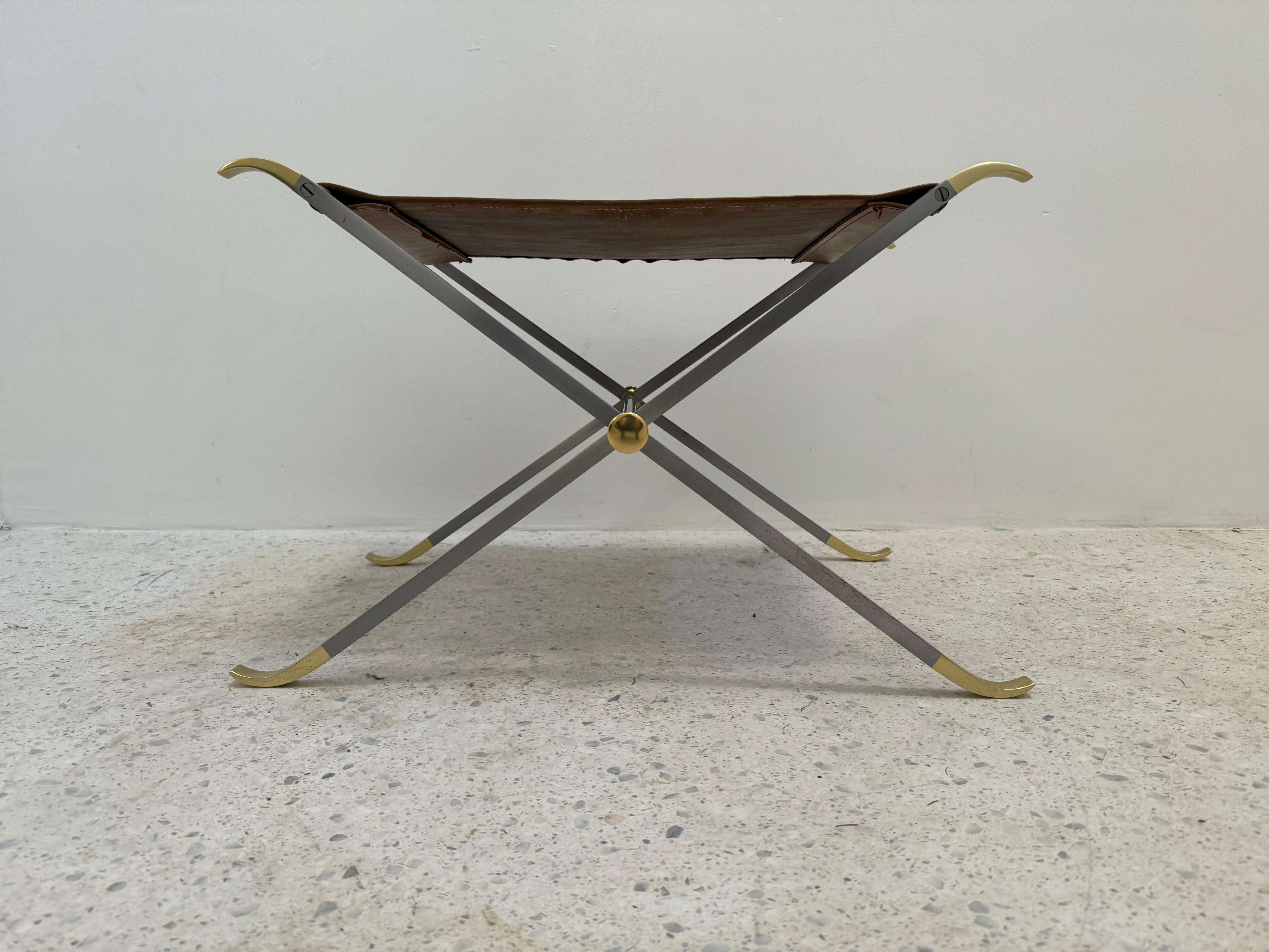 Very elegant stool by an iconic French design house.