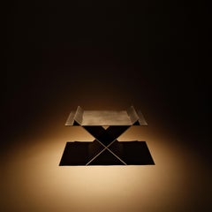 Curulis Aluminium Chair by Bureau of Entropy