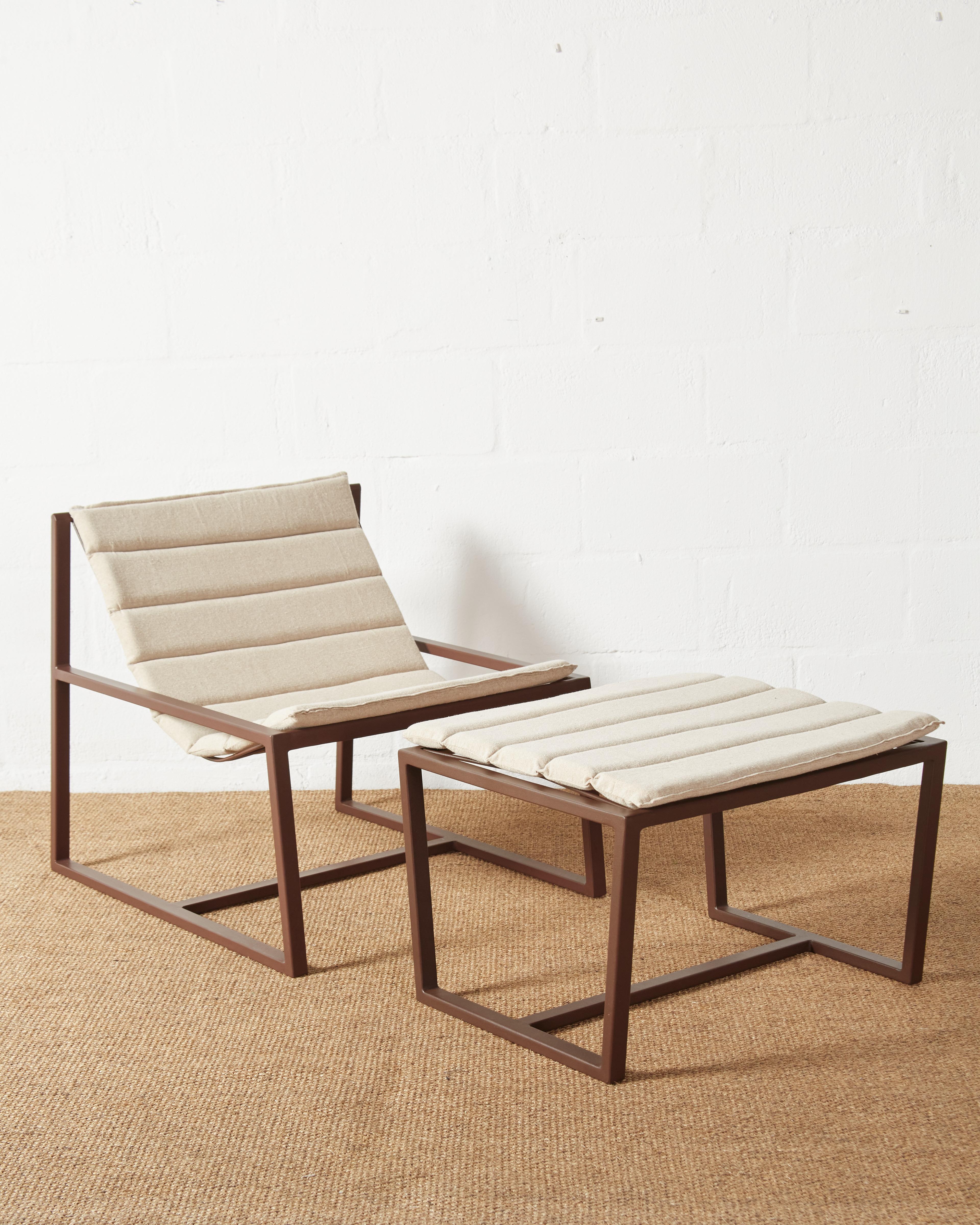 Curva Sessel und Hocker von Estúdio Few im Angebot 1