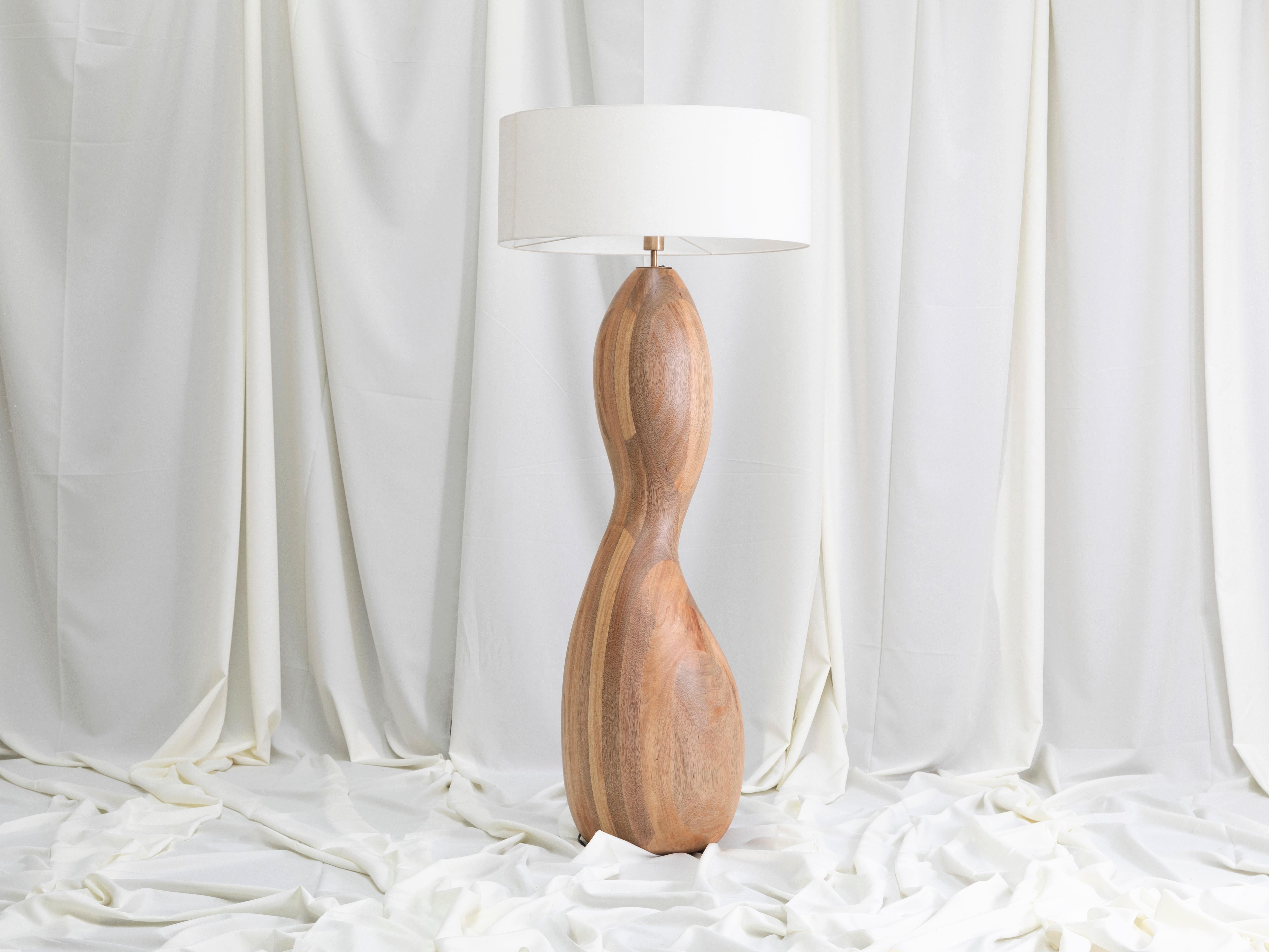 German Curva Floor Lamp by Laluz For Sale