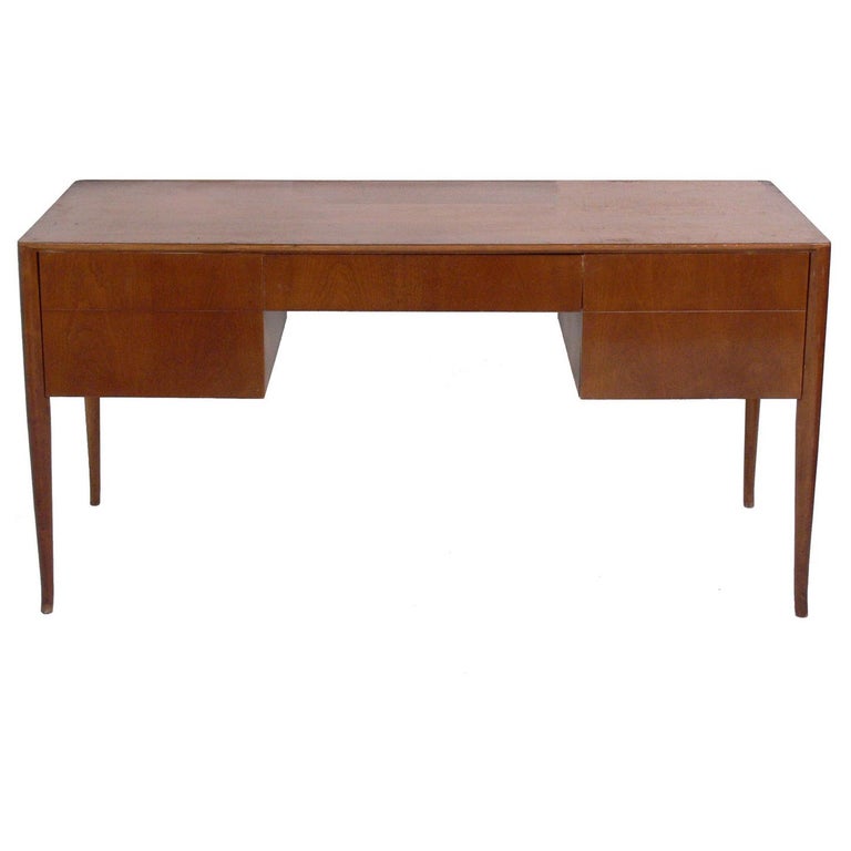 Curvaceous Desk by T.H. Robsjohn Gibbings For Sale