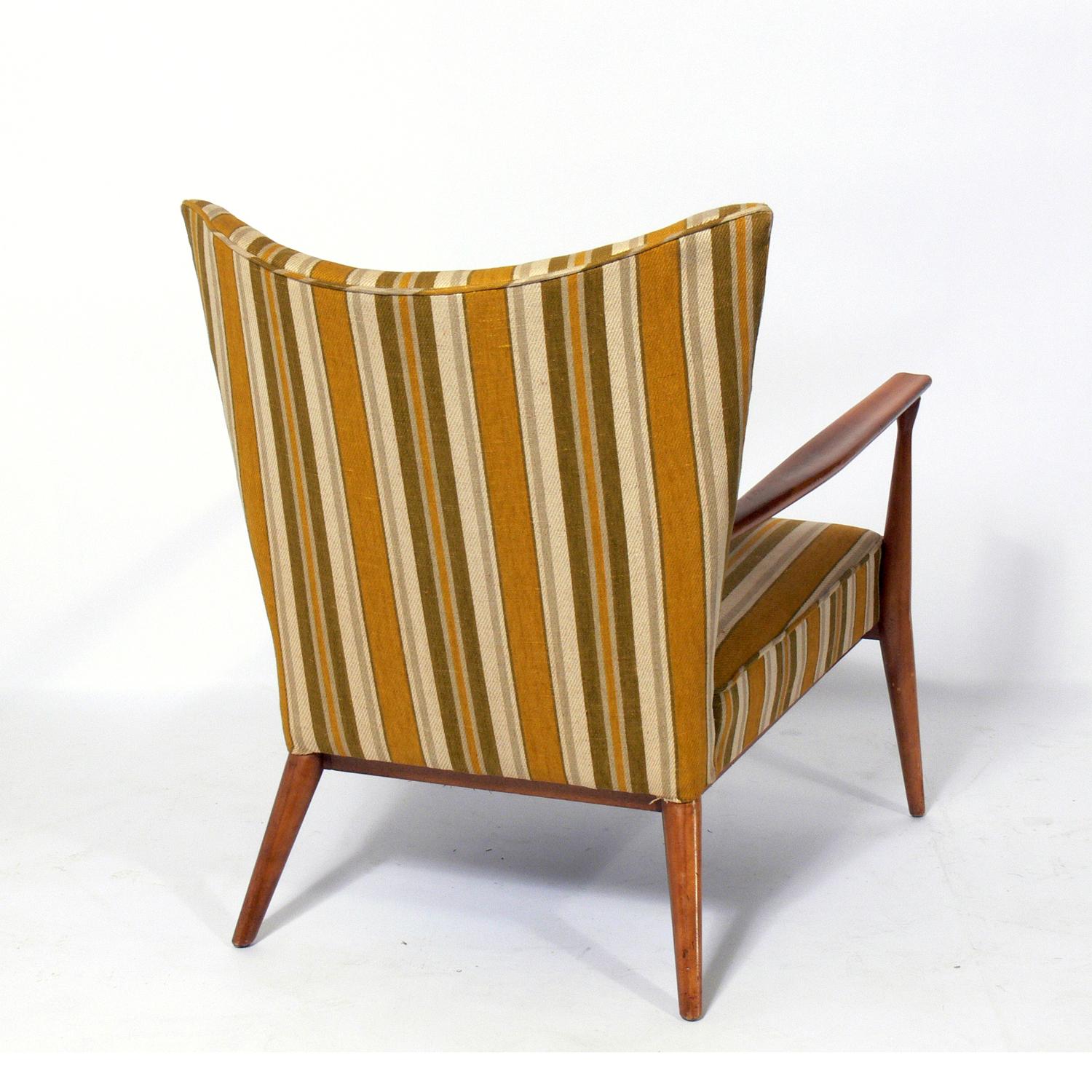 American Curvaceous Paul McCobb Lounge Chair