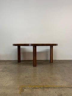 CURVAS desk -upgrade edition three leg solid walnut