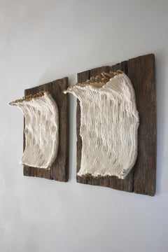 Curve #1 Wall Sculpture by Delphine Cobbaert