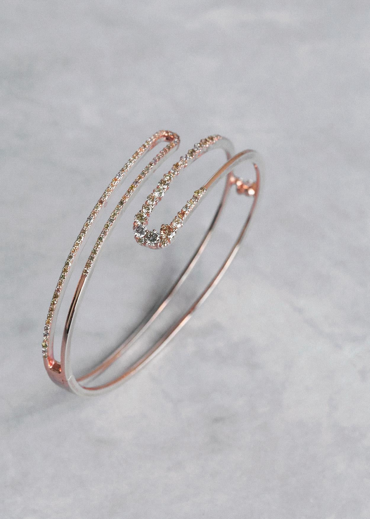 Bracciale Curve di SOONHEE (Taglia M : 18,5 cm) in vendita 6