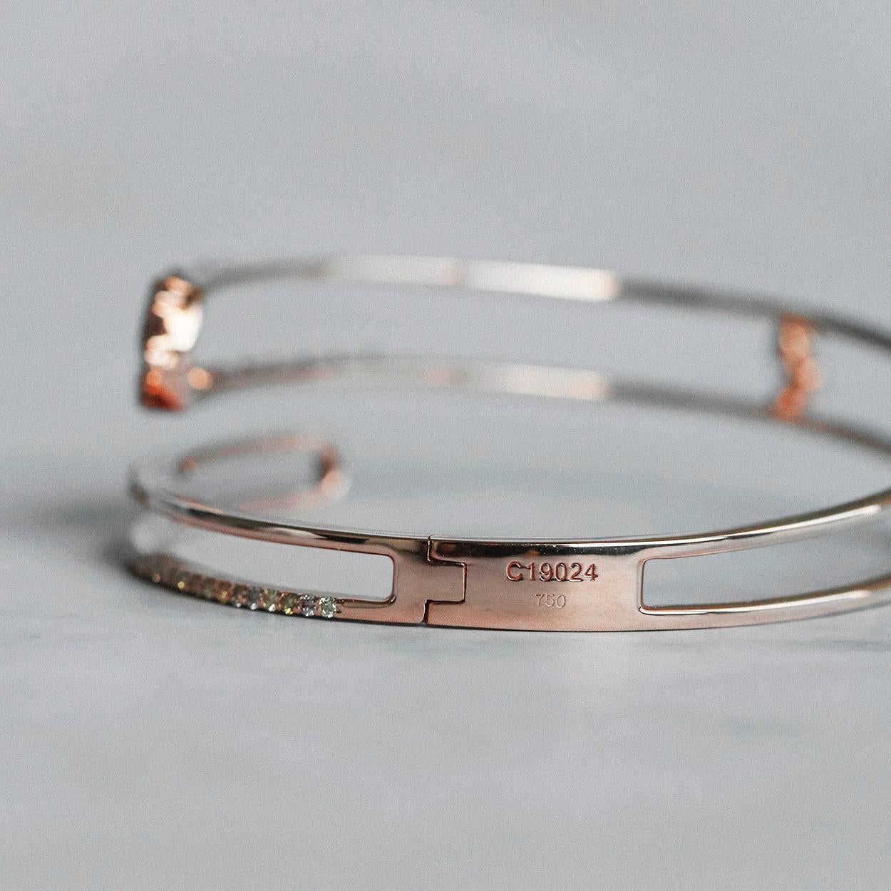 Bracciale Curve di SOONHEE (Taglia M : 18,5 cm) in vendita 9