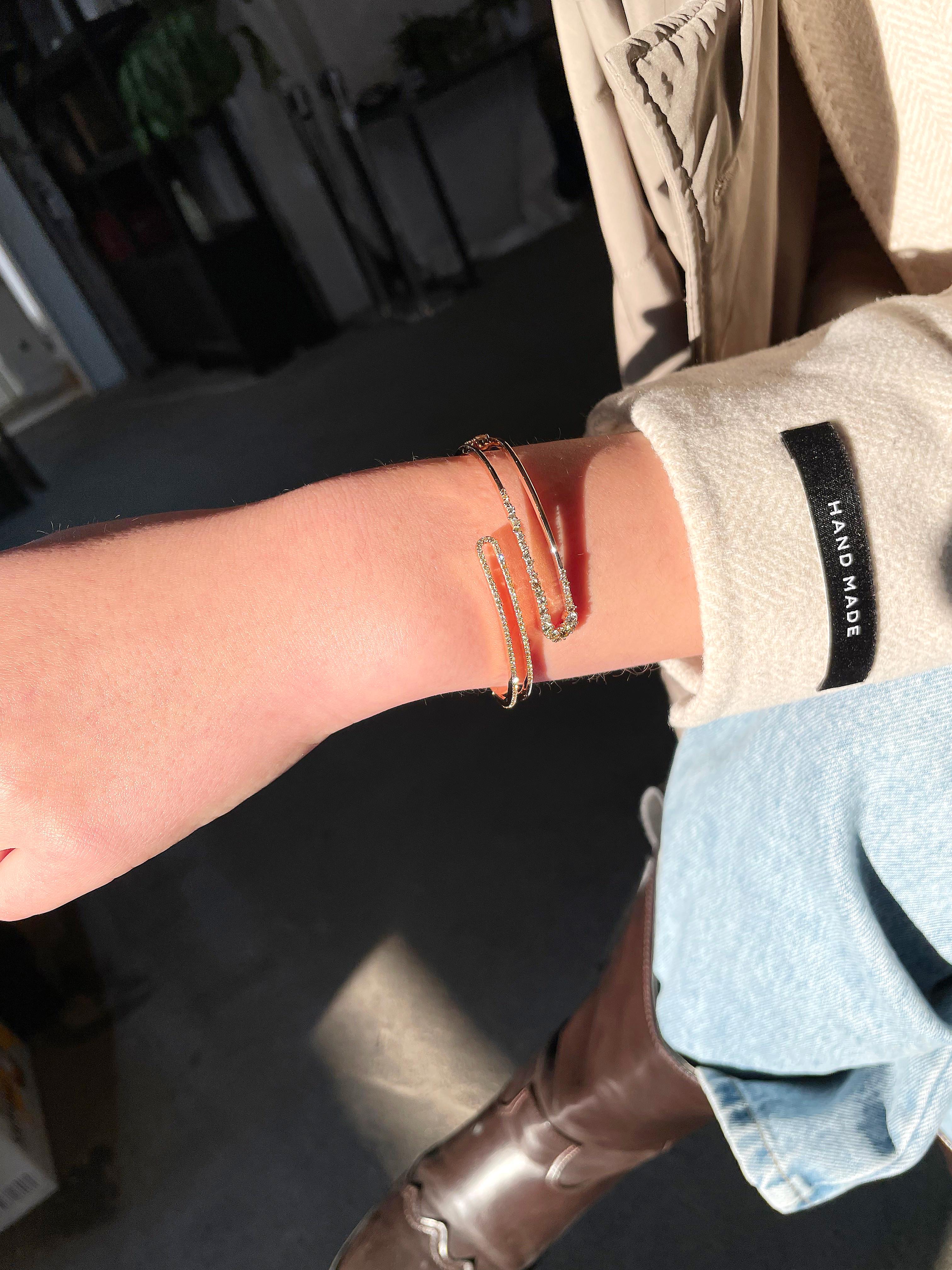 Bracciale Curve di SOONHEE (taglia S : 16,5 cm) in vendita 5