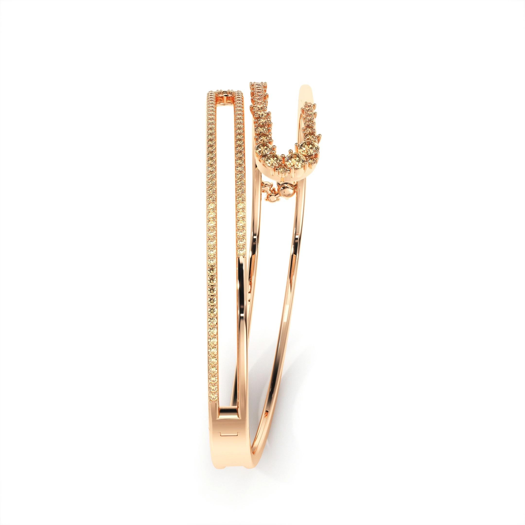 da uomo o donna Bracciale Curve di SOONHEE (taglia S : 16,5 cm) in vendita