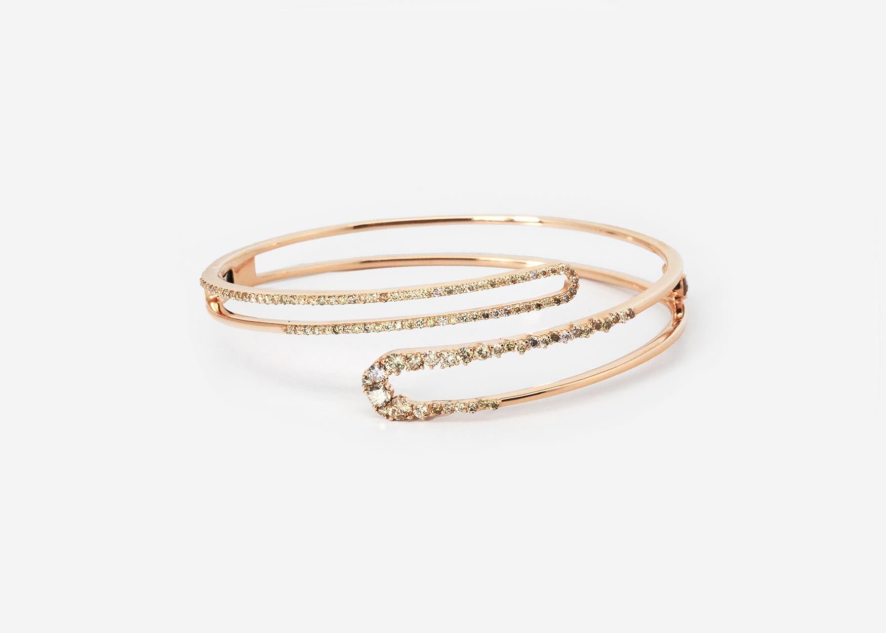 Bracciale Curve di SOONHEE (taglia S : 16,5 cm) in vendita 1