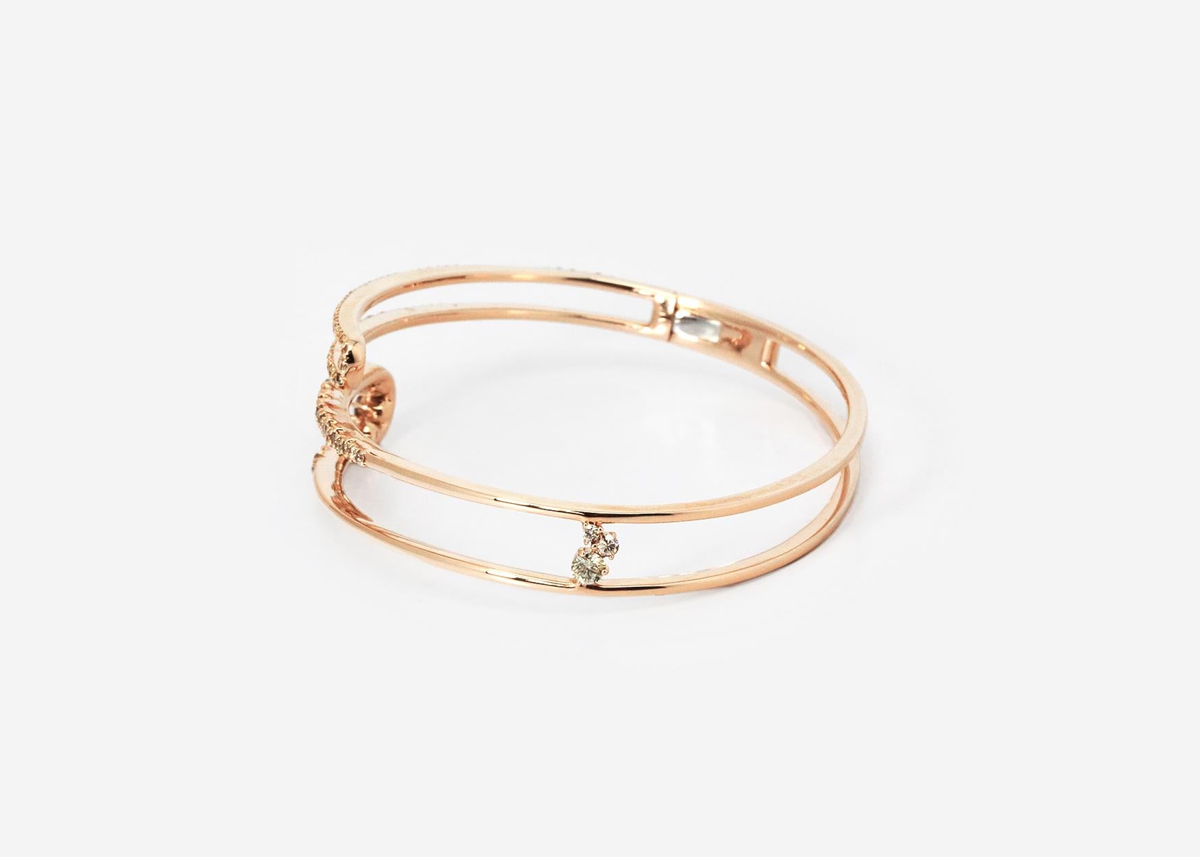 Bracciale Curve di SOONHEE (taglia S : 16,5 cm) in vendita 2