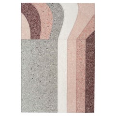 Tappeto Curve Burgundy Nuances di Gandia Blasco