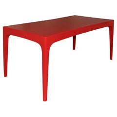 Curve Contemporary Lacquer Desk by Luísa Peixoto