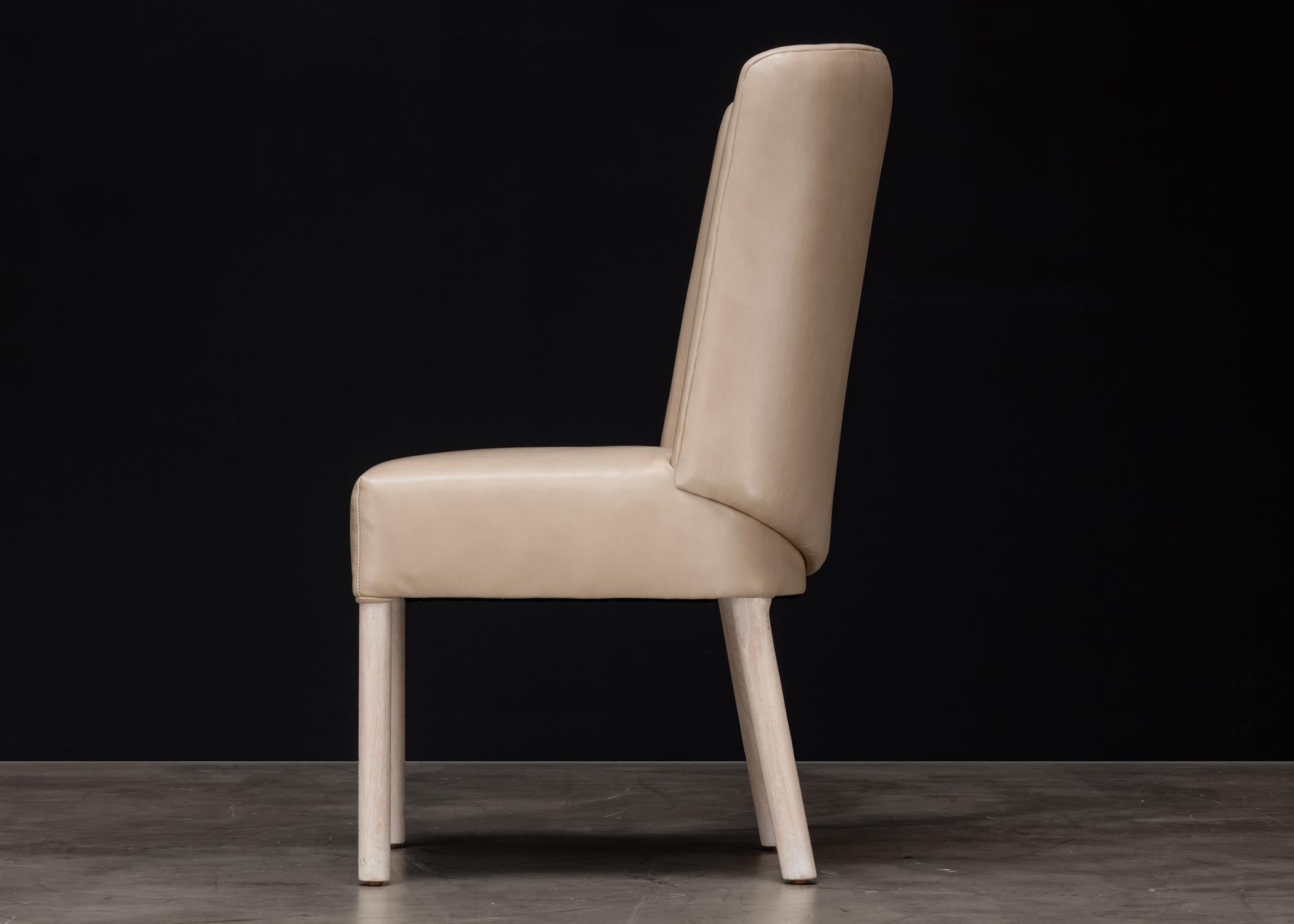 American CURVE DINING CHAIR - Modern Sculpted High Back Design in COM For Sale