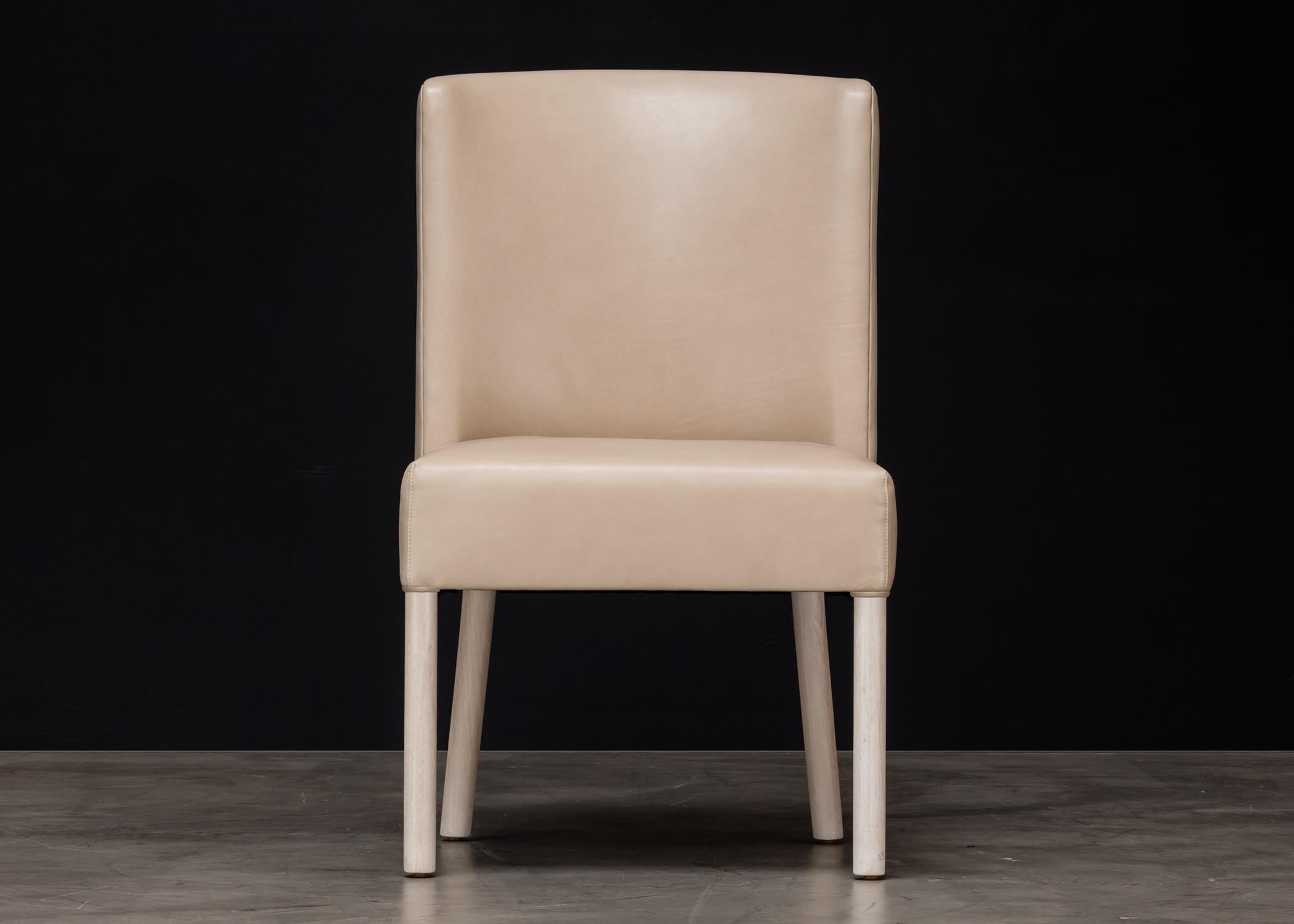 Contemporary CURVE DINING CHAIR - Modern Sculpted High Back Design in COM For Sale