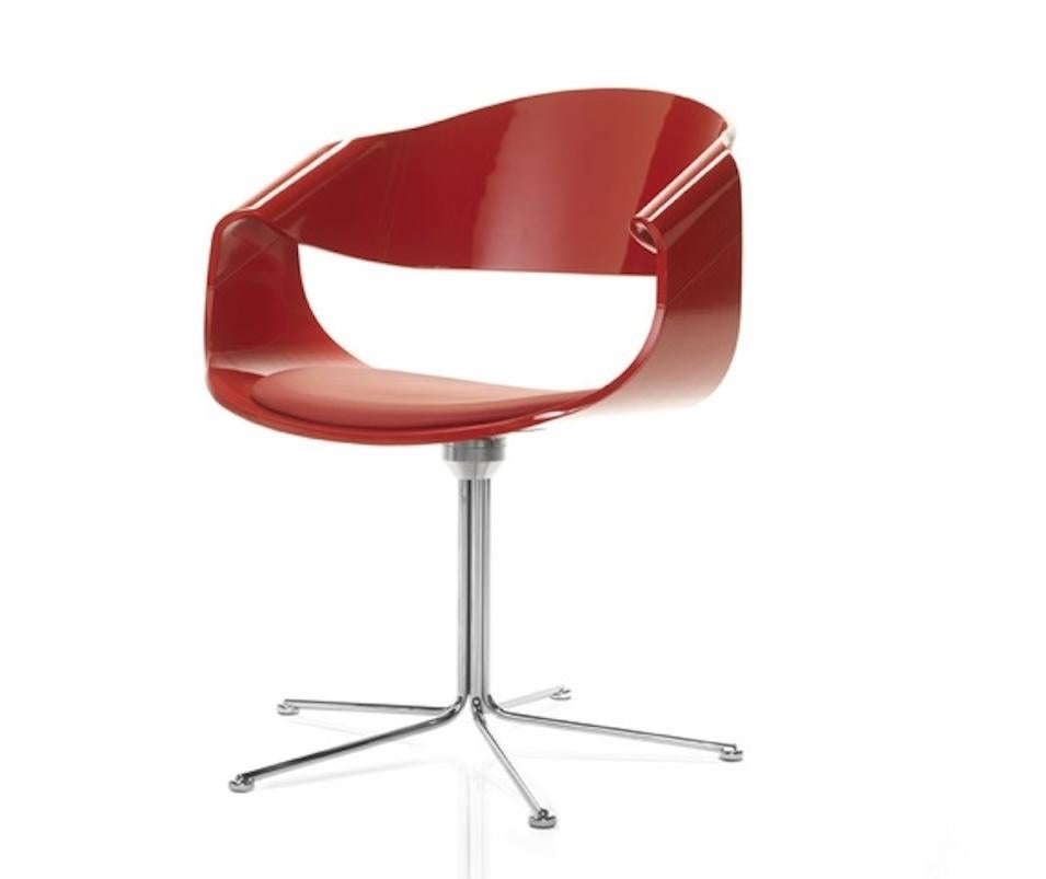 Silla de comedor Curve, madera de haya multicapa, roble o nogal en venta 2